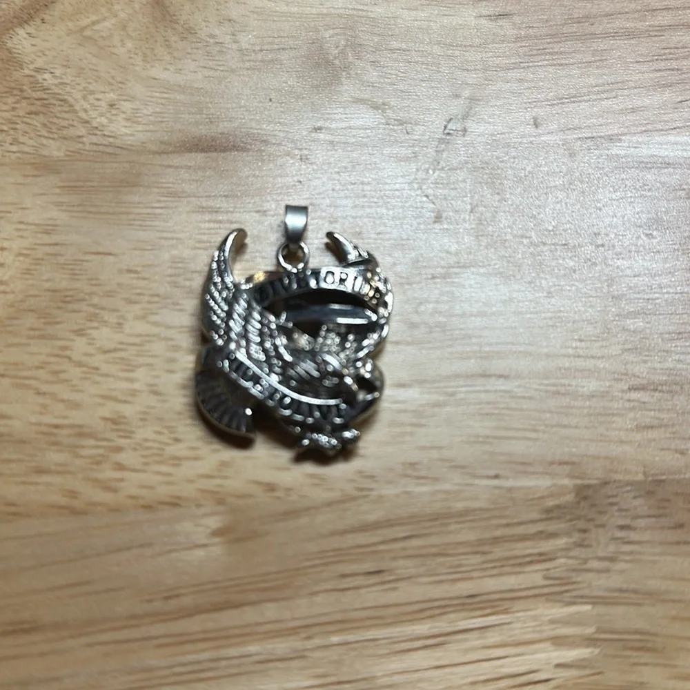 Stainless Steel‎ Live To Ride Ride To Live Pendant Motorcycle Harley Neck…